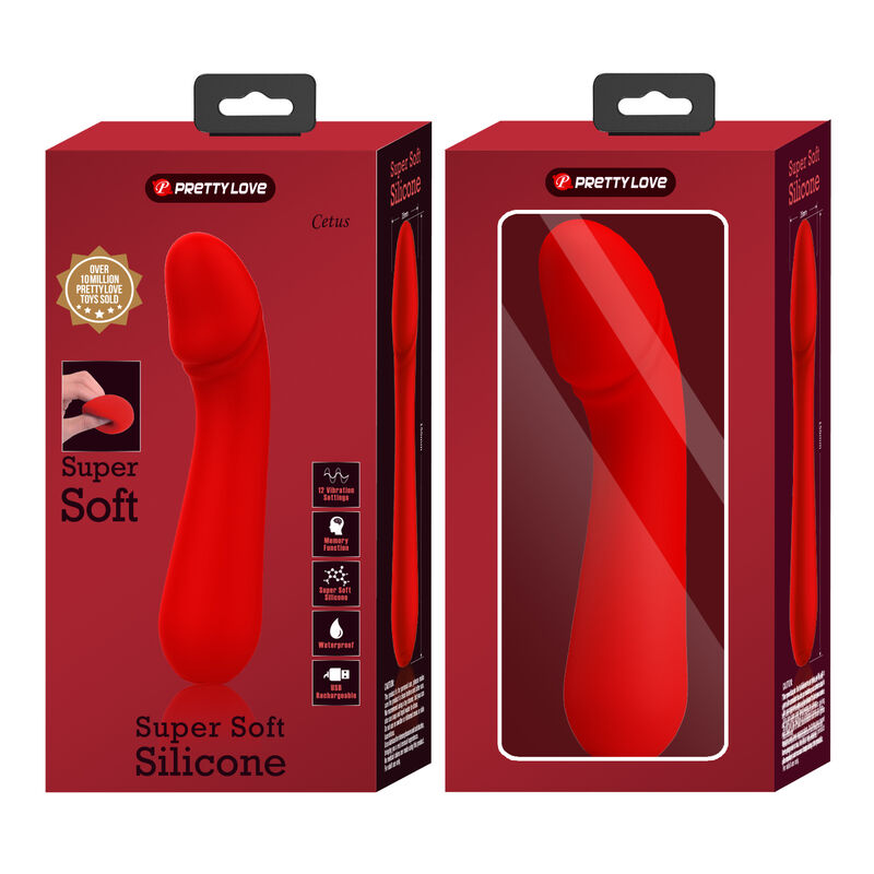 Vibratore Punto G Pretty Love Cetus — Silicone Ricaricabile