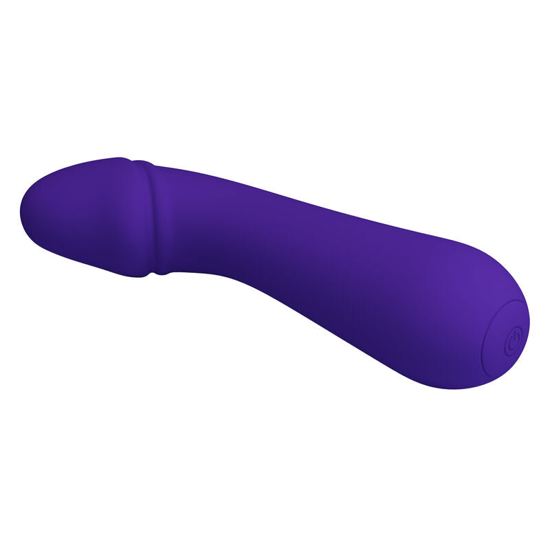 Vibratore Punto G Pretty Love Cetus — Silicone, Ricaricabile, Viola