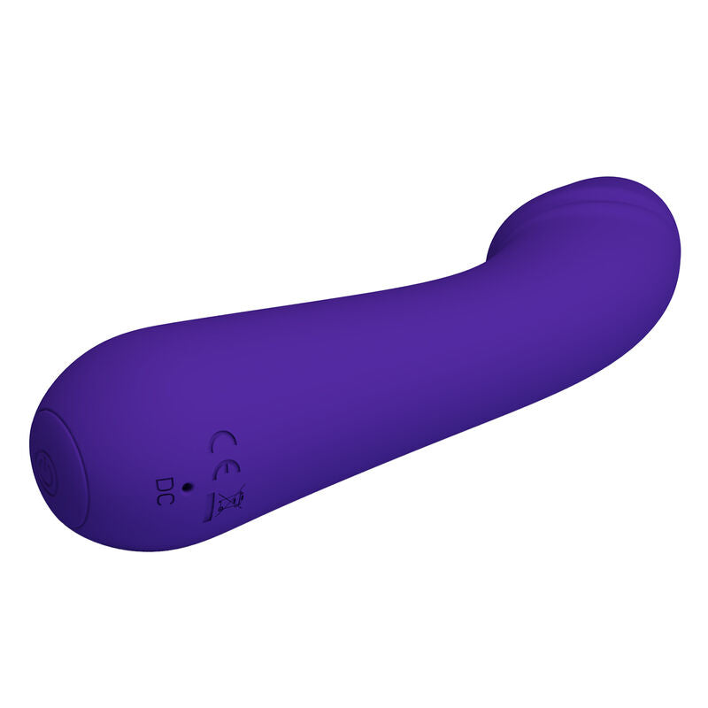Vibratore Punto G Pretty Love Cetus — Silicone, Ricaricabile, Viola