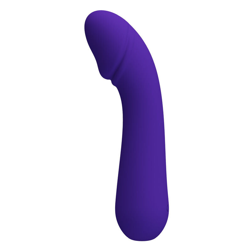 Vibratore Punto G Pretty Love Cetus — Silicone, Ricaricabile, Viola