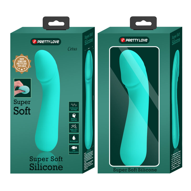 Vibratore Punto G Pretty Love Cetus — Silicone Ricaricabile