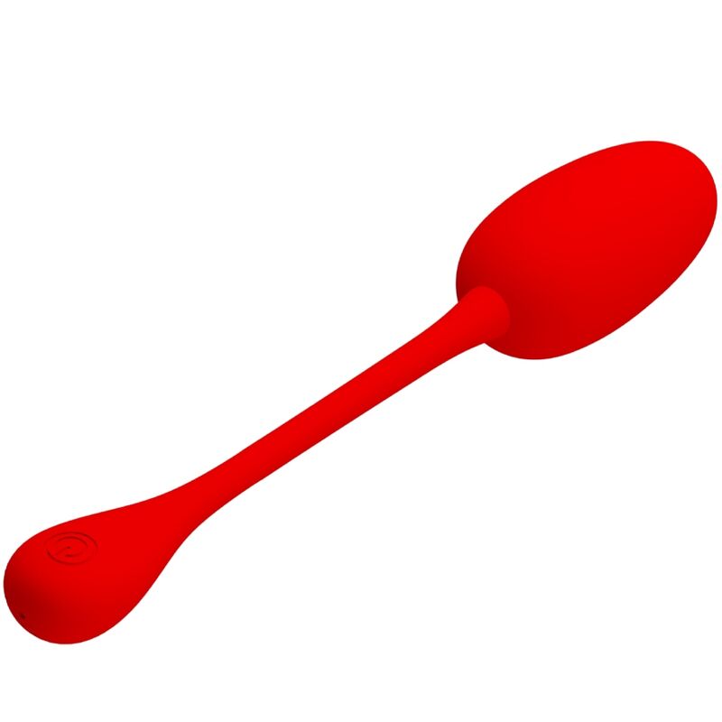 Uovo Vibrante Ricaricabile Pretty Love Knucker — 12 Funzioni, Rosso