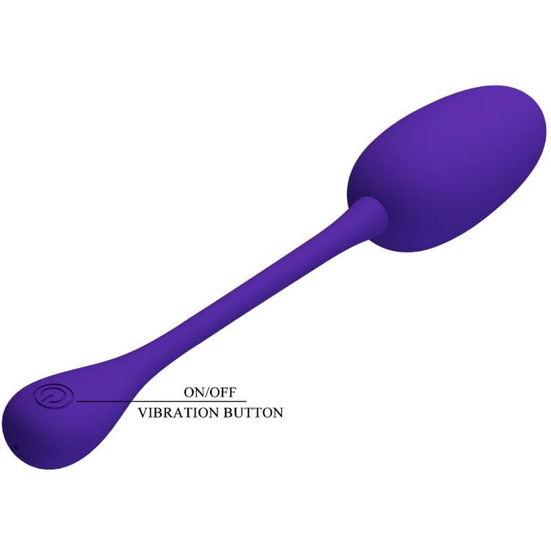 Uovo Vibrante Ricaricabile Pretty Love Knucker — 12 Funzioni