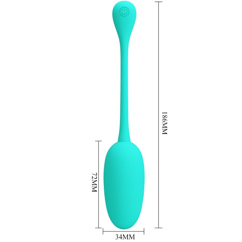 Uovo Vibrante Ricaricabile Pretty Love Knucker — 12 Funzioni