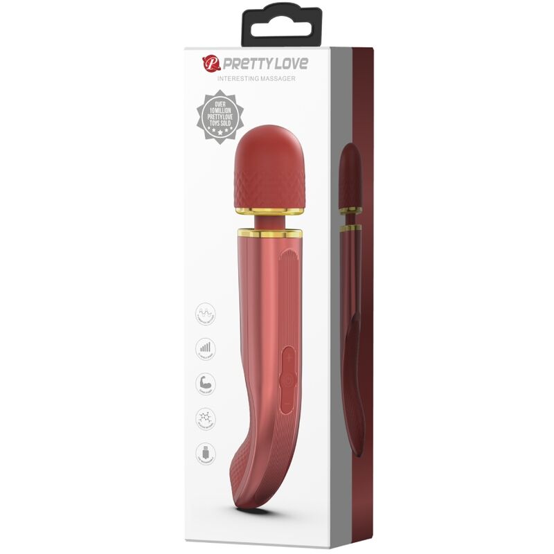 Vibratore Wand Pretty Love Smart — 7 Modalità, Rosa