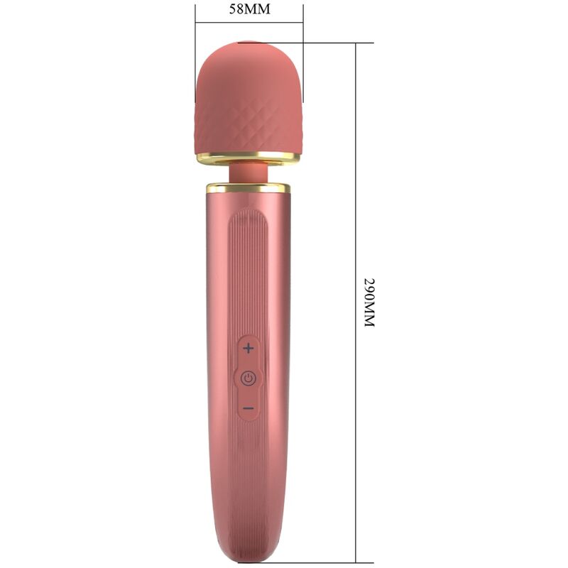 Vibratore Wand Pretty Love Smart — 7 Modalità, Rosa