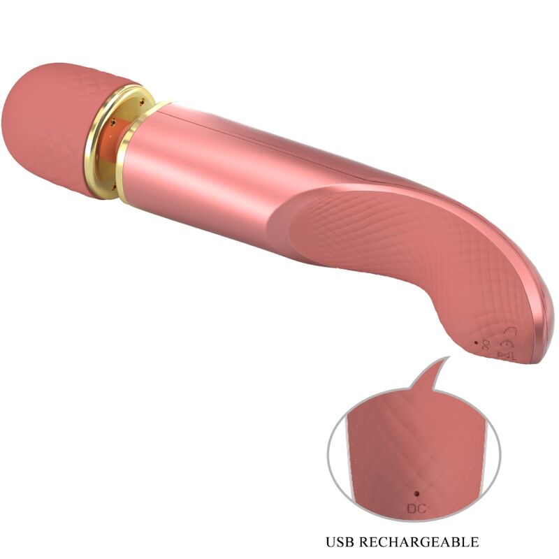 Vibratore Wand Pretty Love Smart — 7 Modalità, Rosa