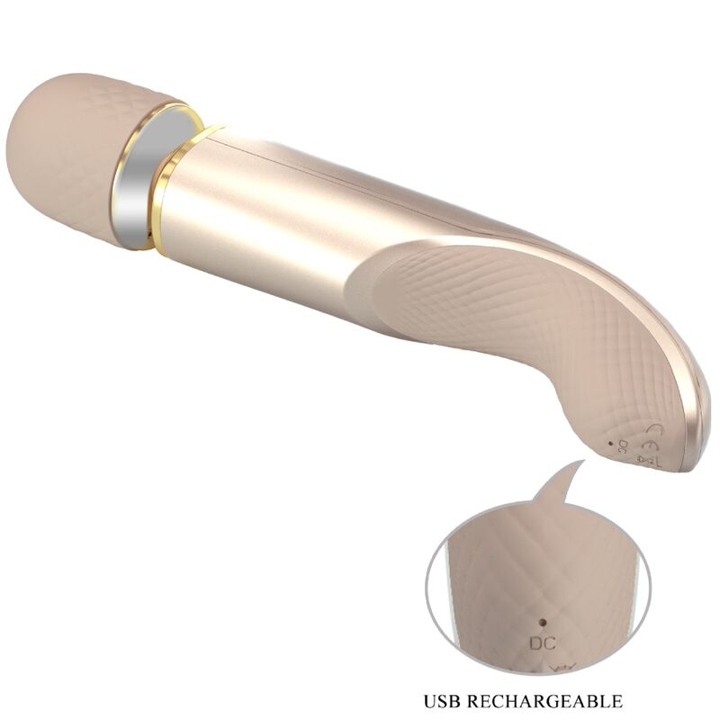 Vibratore Wand Pretty Love Smart — 7 Modalità, 29 cm