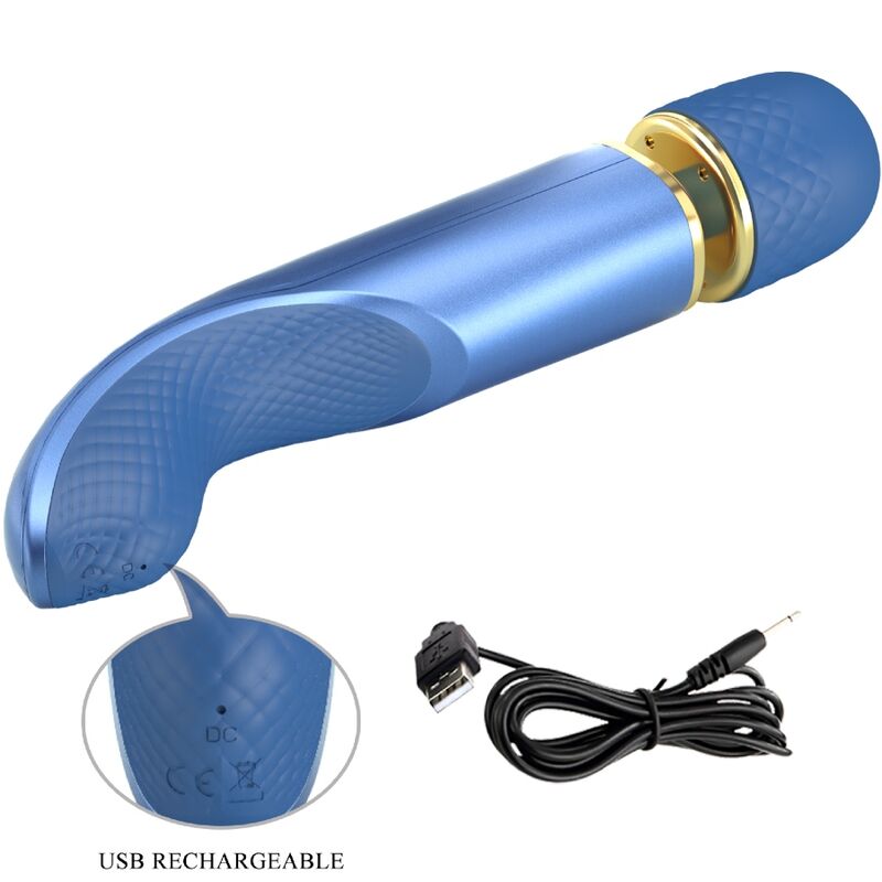 Vibratore Wand Pretty Love Smart — 7 Modalità, 24 cm