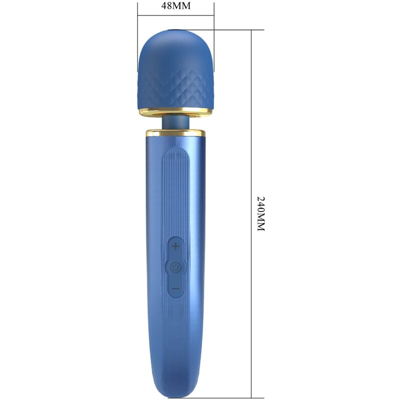 Vibratore Wand Pretty Love Smart — 7 Modalità, 24 cm