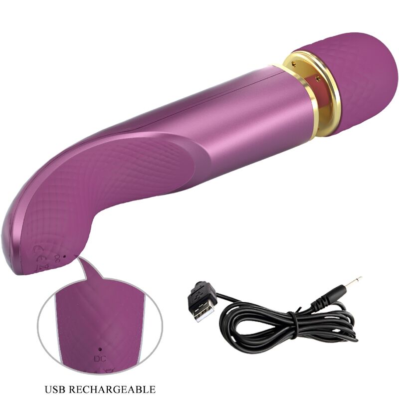 Vibratore Wand Pretty Love Smart — 7 Modalità, Viola