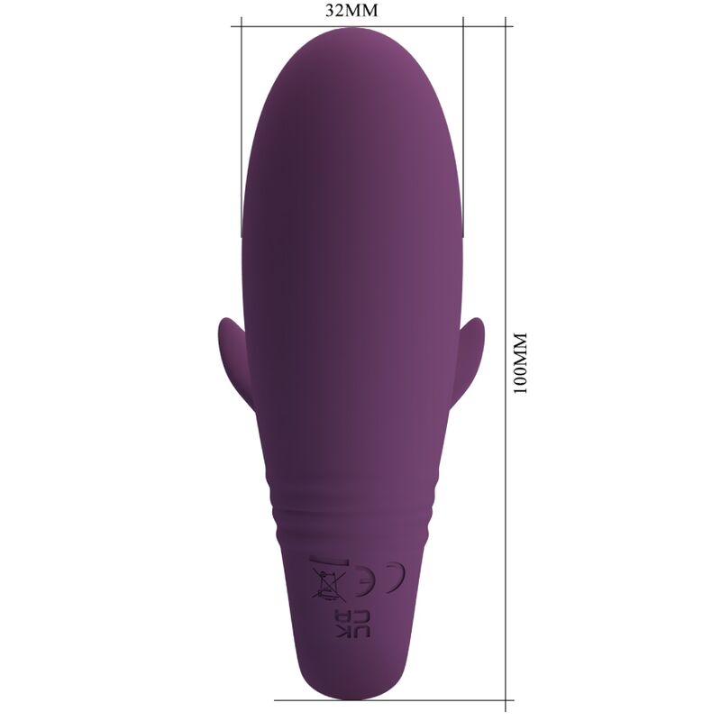 Vibratore Rabbit APP Pretty Love Jayleen — 12 Modalità, Viola