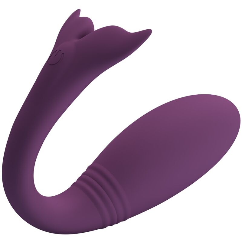 Vibratore Rabbit APP Pretty Love Jayleen — 12 Modalità, Viola