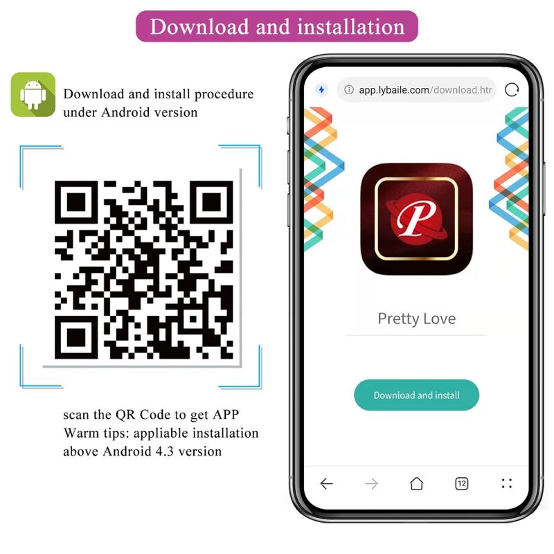 Uovo Vibrante App Controllato Pretty Love Catalina — Viola