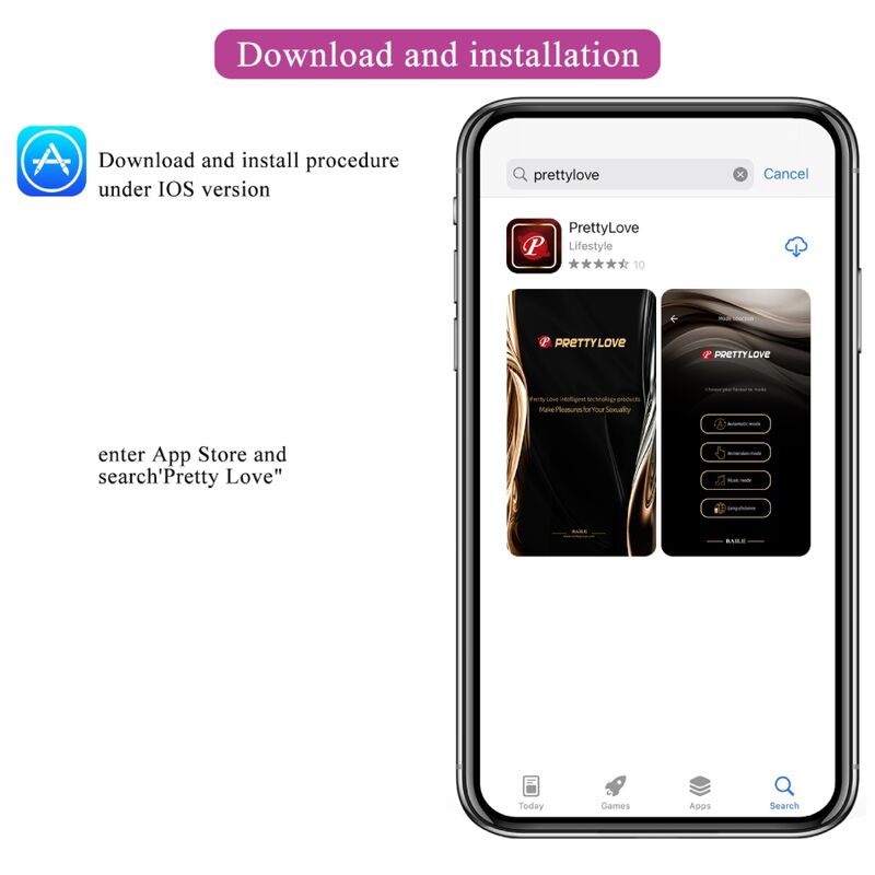 Uovo Vibrante App Controllato Pretty Love Catalina — Viola