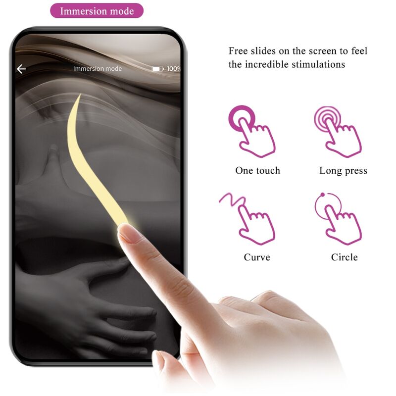 Uovo Vibrante App Controllato Pretty Love Catalina — Viola