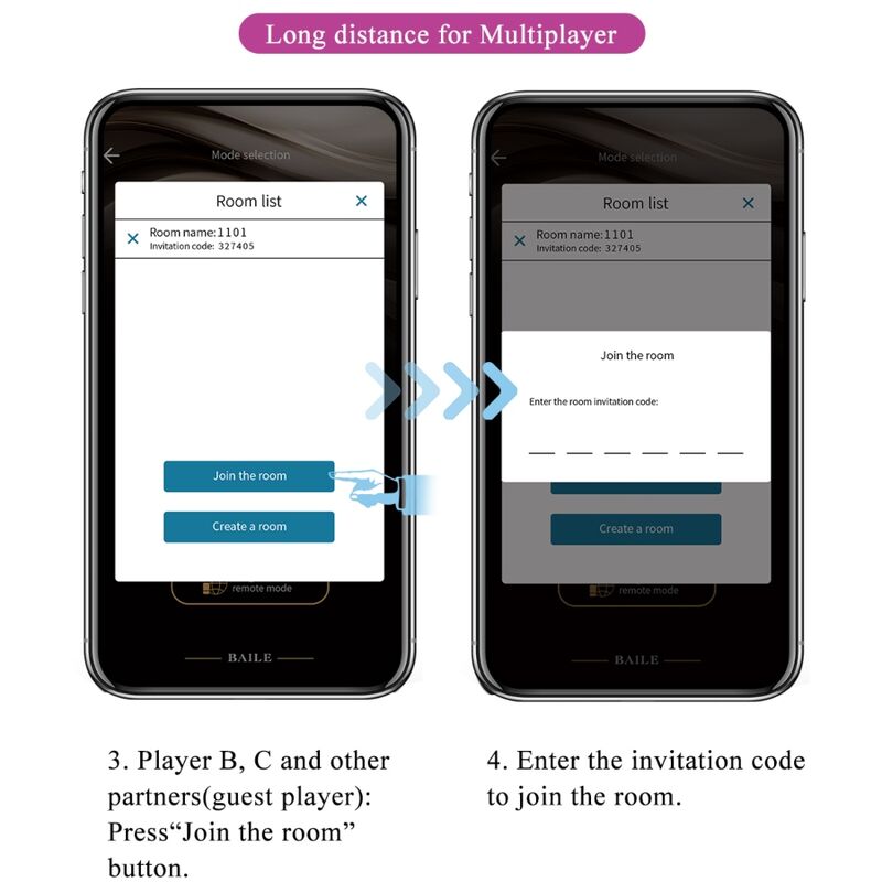 Uovo Vibrante App Controllato Pretty Love Catalina — Viola
