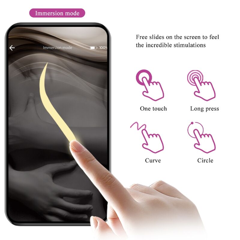 Plug Anale con App Pretty Love Jefferson — Vibrante, Viola