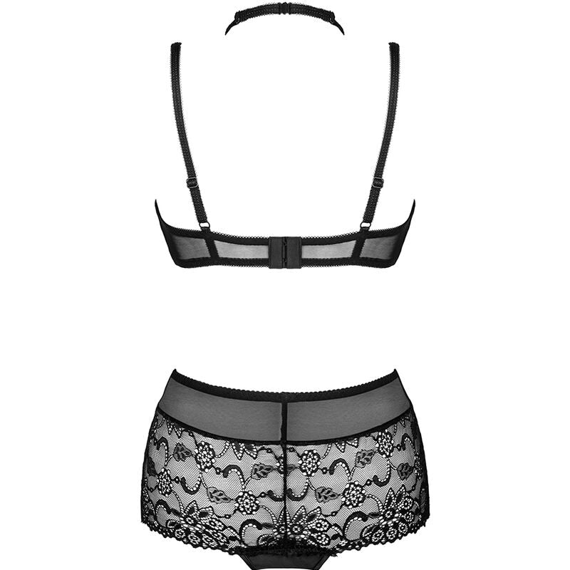 Lingerie Sexy Livco Corsetti Linera — Reggiseno + Slip Pizzo