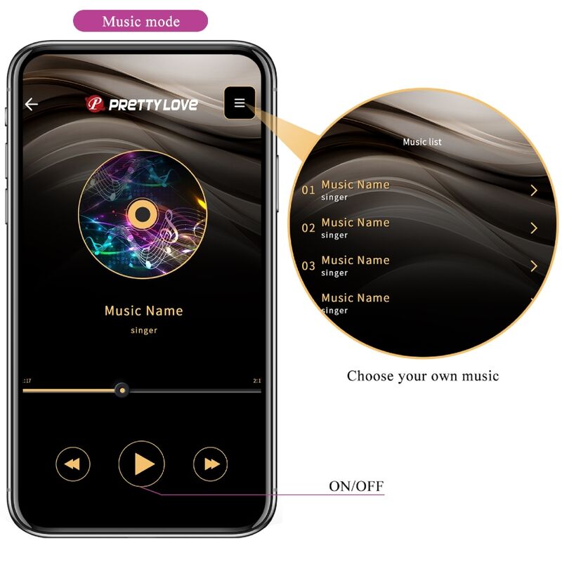 Palline Kegel Vibranti Pretty Love Elvira — App, 12 Modalità