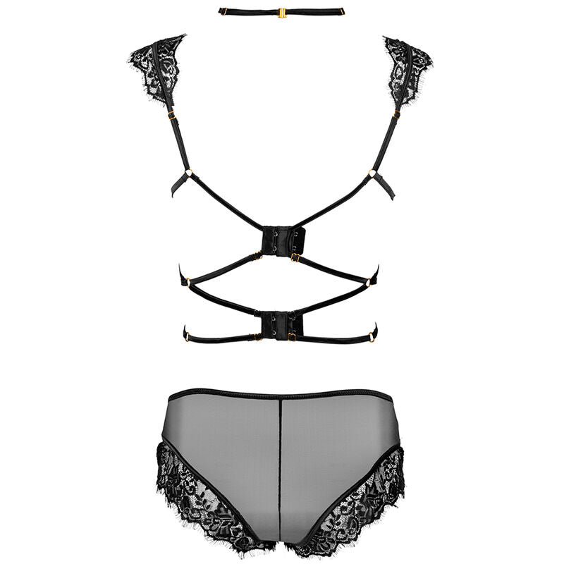 Lingerie Sexy Livco Corsetti Palmenom LC 90614 — Pizzo Nero