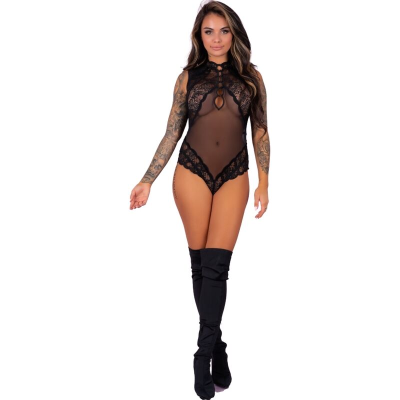 Body Erotico in Pizzo Livco Corsetti Sagen LC 90694 — Nero