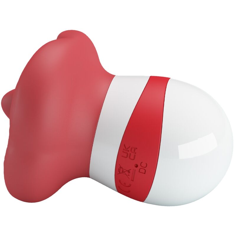 Stimolatore Lingua Realistico Pretty Love Mina — Rosso
