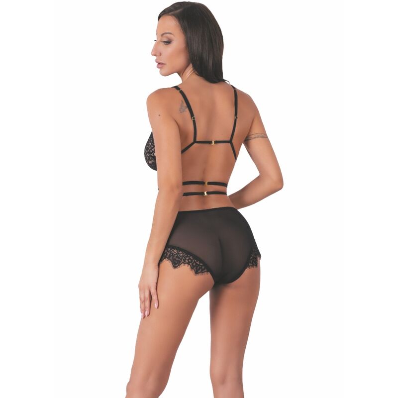 Lingerie Sexy in Pizzo Livco Corsetti Drezna LC 90733 — Nero