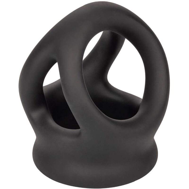 Anello Fallico con Gabbia Calexotics Alpha Dual Cage — Nero