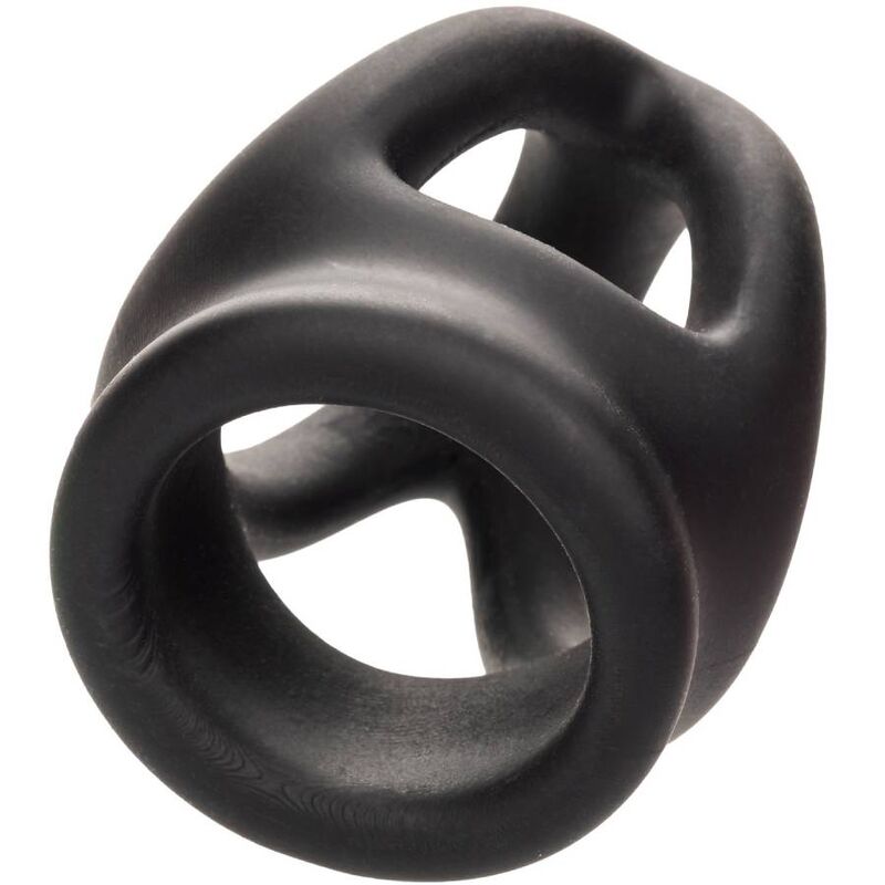 Anello Fallico con Gabbia Calexotics Alpha Dual Cage — Nero