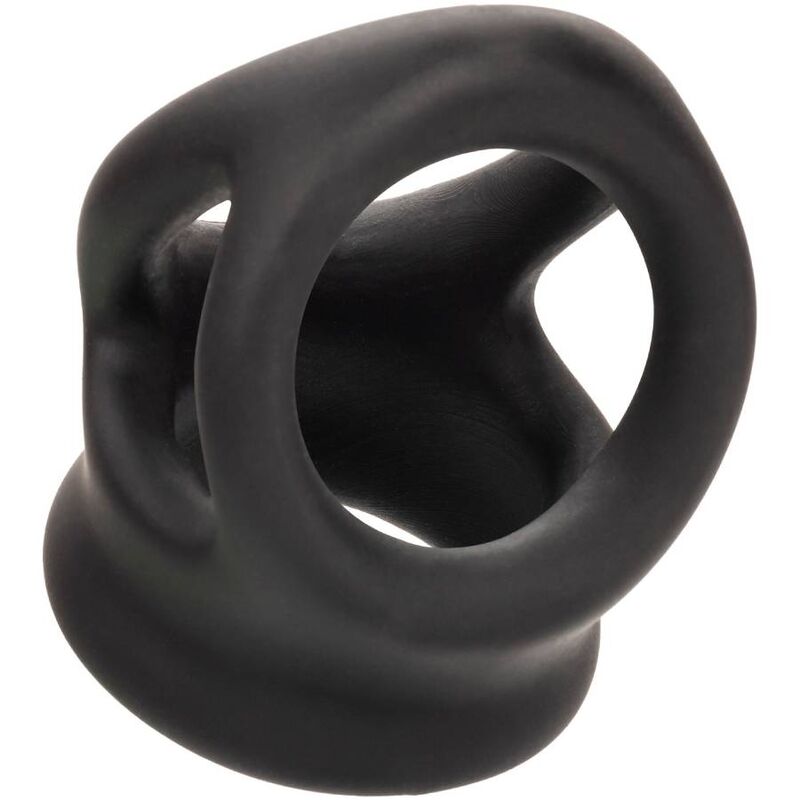 Anello Fallico con Gabbia Calexotics Alpha Dual Cage — Nero