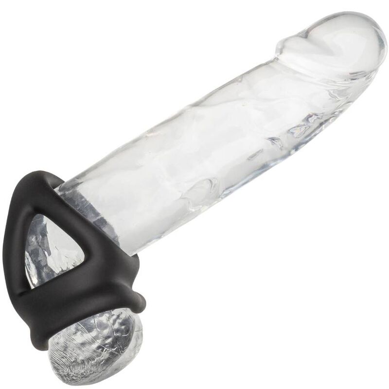 Anello Fallico con Gabbia Calexotics Alpha Dual Cage — Nero