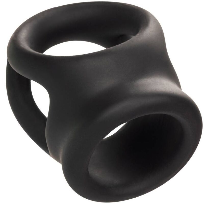 Anello Fallico con Gabbia Calexotics Alpha Dual Cage — Nero