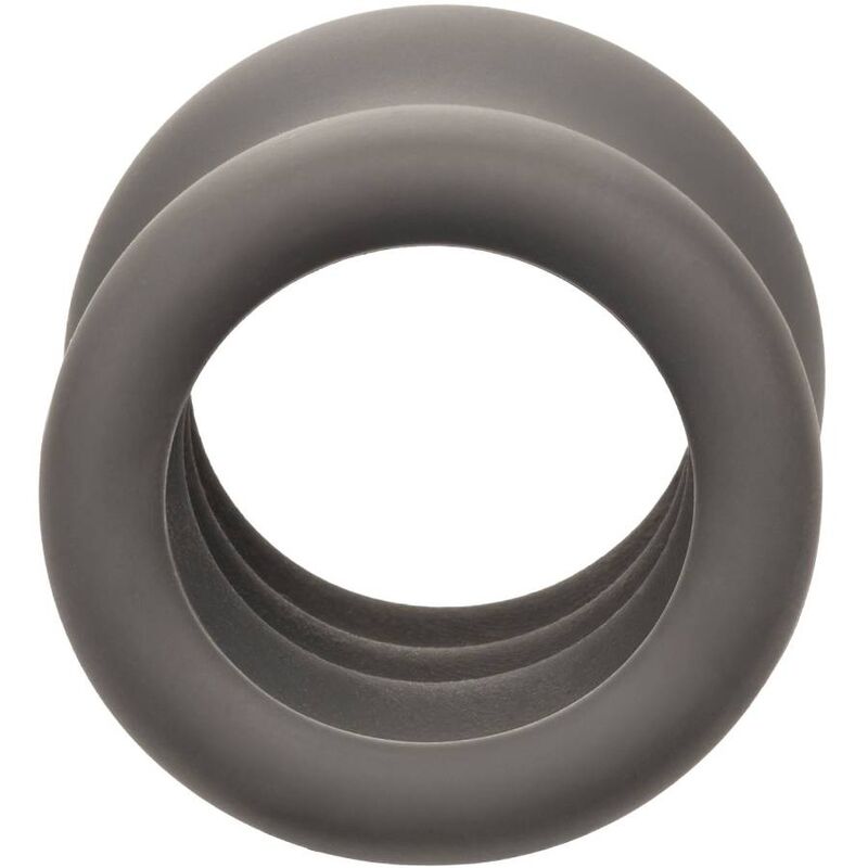 Anello Fallico per Scroto Calexotics Alpha — Silicone, Nero