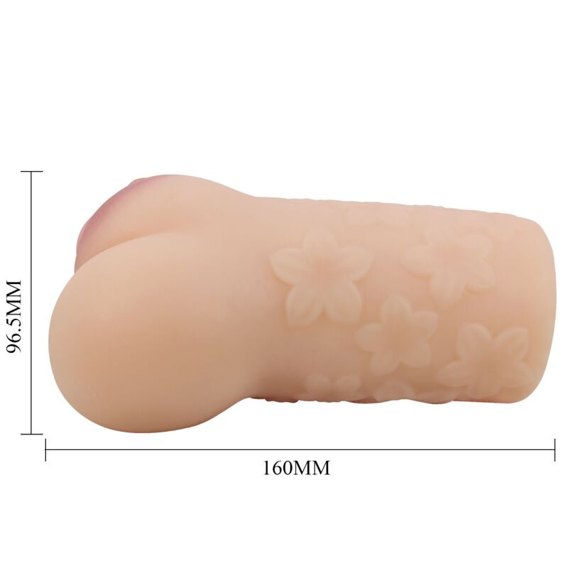 Masturbatore Maschile Vagina Realistica Crazy Bull Scarlatto