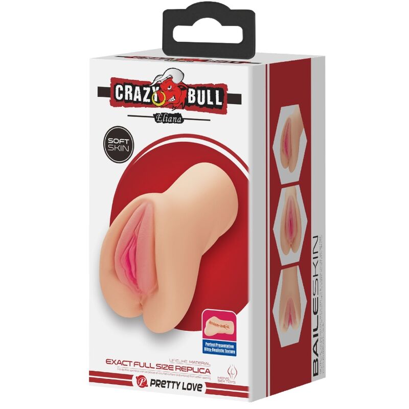 Masturbatore Vaginale Realistico Crazy Bull Eliana