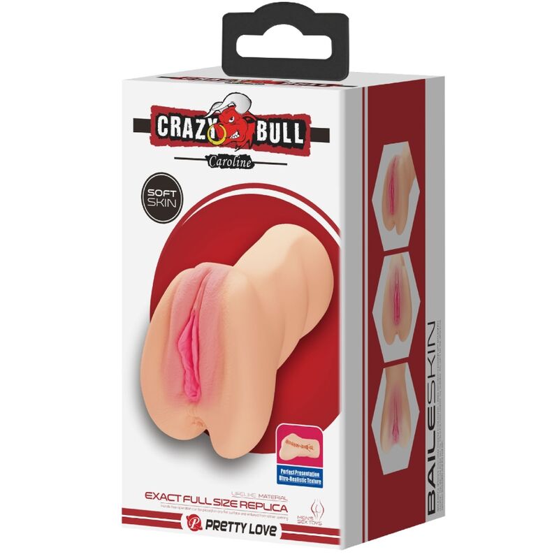 Masturbatore Maschile Vagina Realistica Crazy Bull Caroline