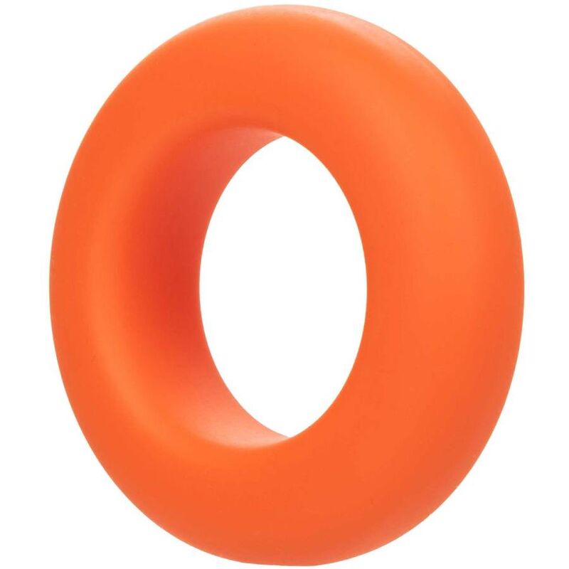 Anello Fallico Vibrante Calexotics Alpha Prolong — Silicone, Arancio