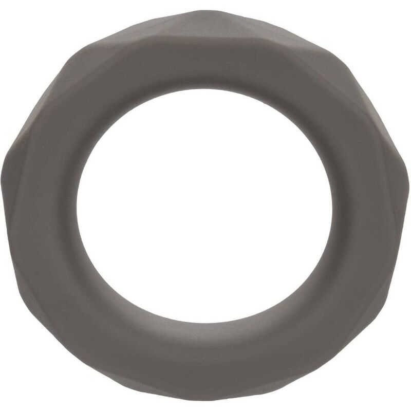 Anello Fallico Vibrante Calexotics Alpha Prolong — Silicone Grigio