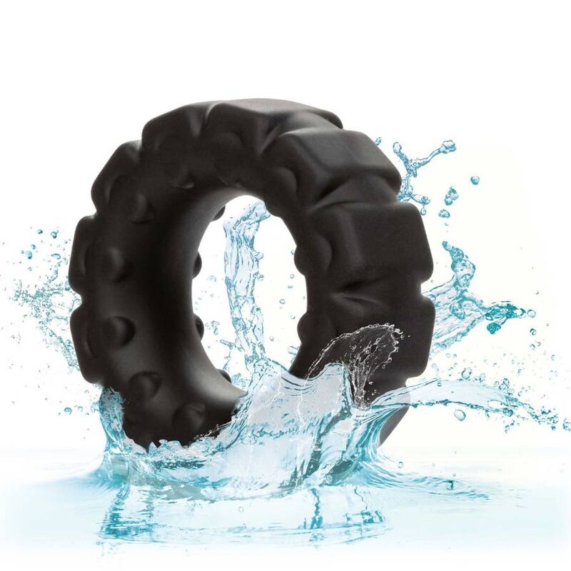 Anello Fallico Prolong Calexotics Alpha Tread Ring — Silicone