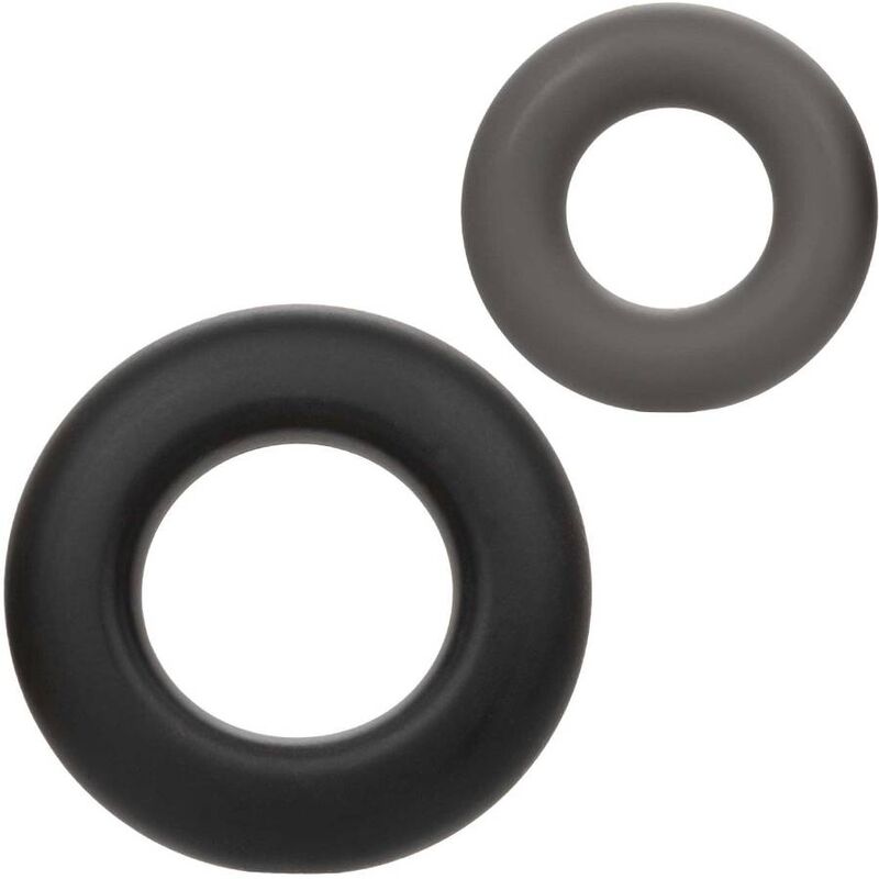 Anello Fallico Vibrante Calexotics Alpha Prolong — Set 2 pz