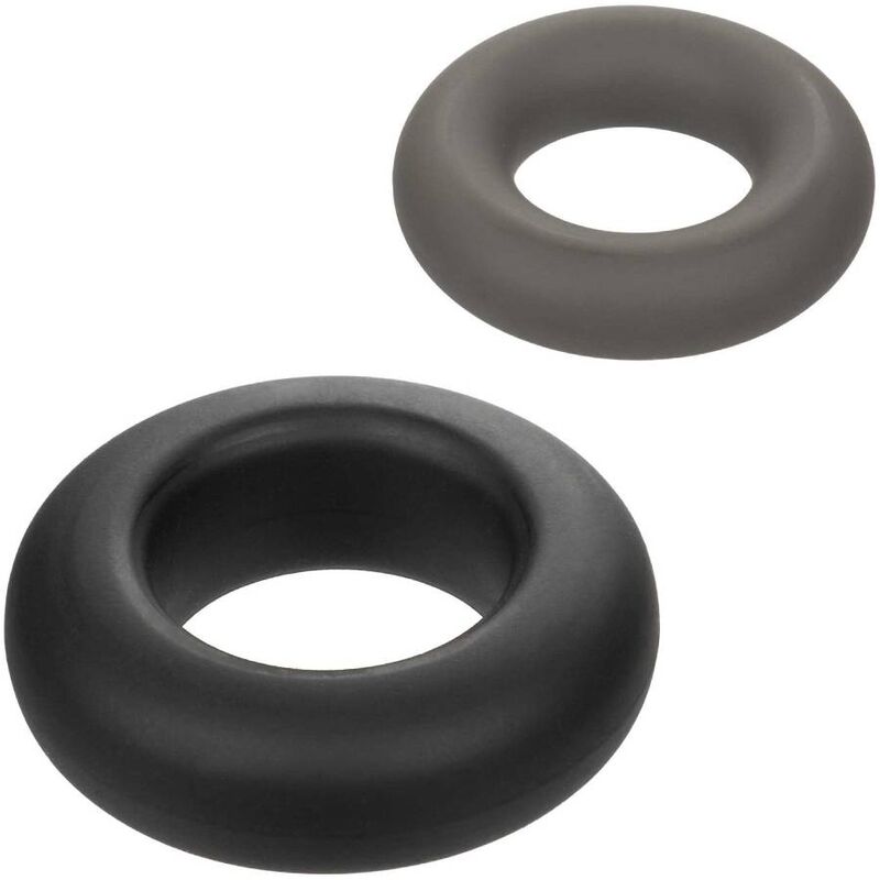 Anello Fallico Vibrante Calexotics Alpha Prolong — Set 2 pz