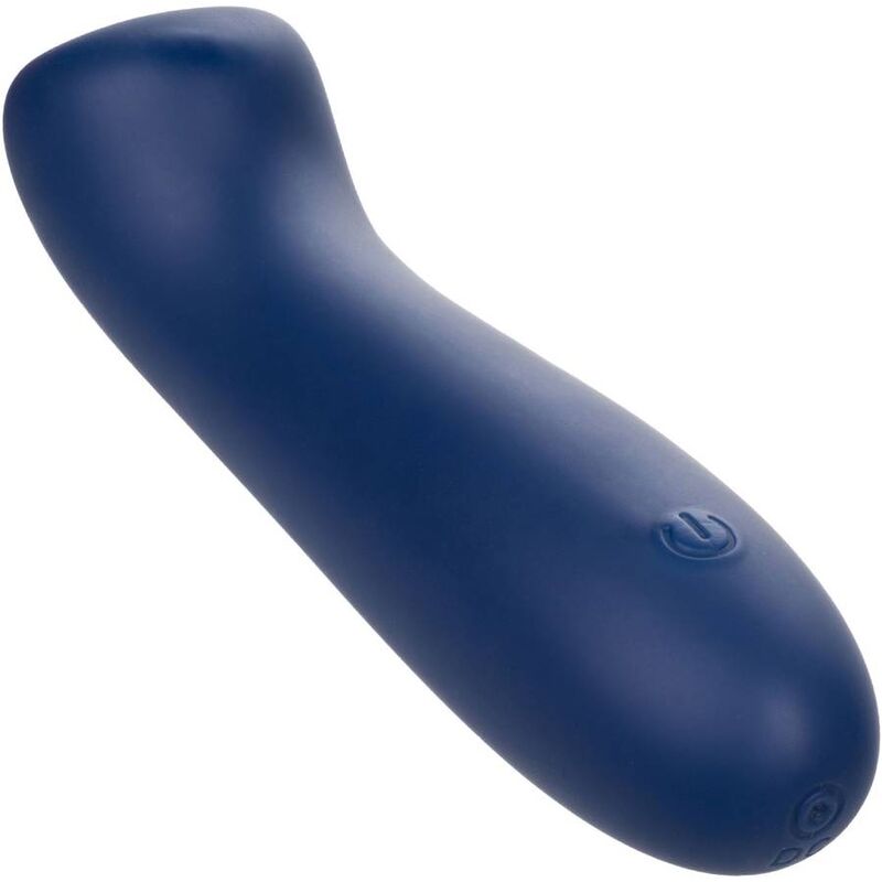 Vibratore Wand Calexotics Cashmere Satin G — Silicone, Blu