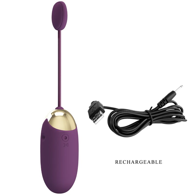 Uovo Vibrante con App Pretty Love Abner — Lilla