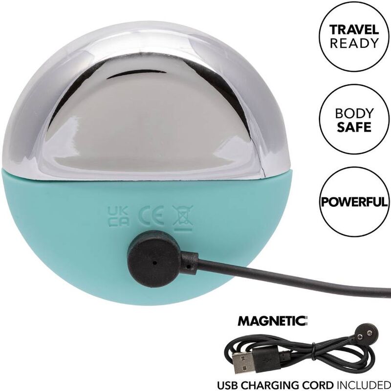 Stimolatore Clitoride Calexotics Ovation Acclaim — Verde Acqua