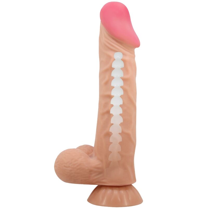 Dildo Realistico con Ventosa Pretty Love Sliding Skin — 24 cm