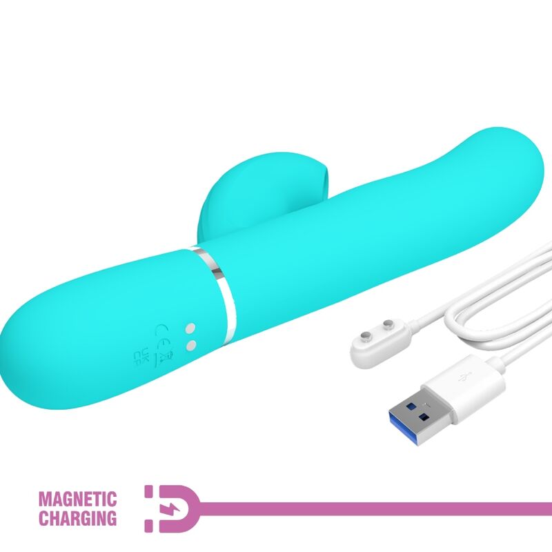 Vibratore Rabbit Multifunzione Pretty Love Perlita — 7 Modalità
