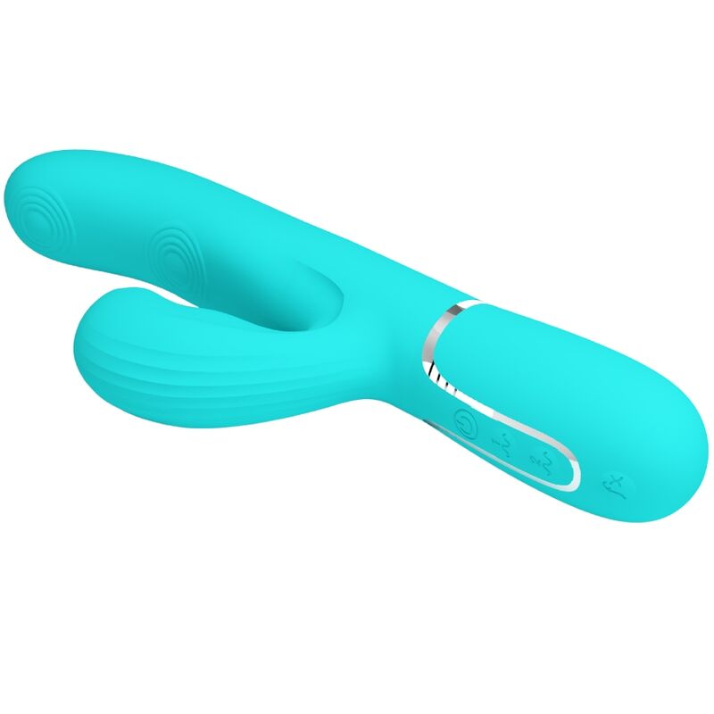 Vibratore Rabbit Multifunzione Pretty Love Perlita — 7 Modalità
