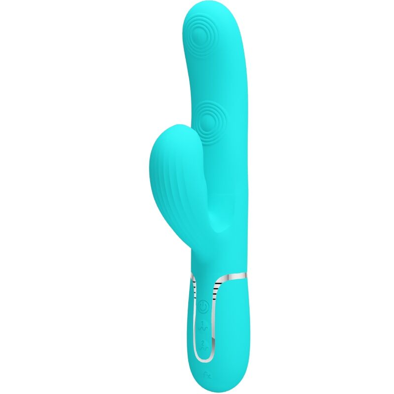 Vibratore Rabbit Multifunzione Pretty Love Perlita — 7 Modalità