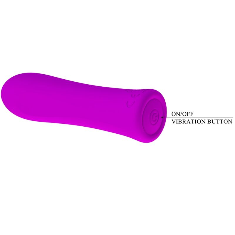 Vibratore Bullet Pretty Love Alfreda — 12 Modalità, Viola